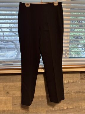 MNG Black Side-Zip Pants